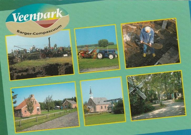 BARGER-COMPASCUUM Veenpark, Verzamelen, Ansichtkaarten | Nederland, Gelopen, Drenthe, 1980 tot heden, Verzenden