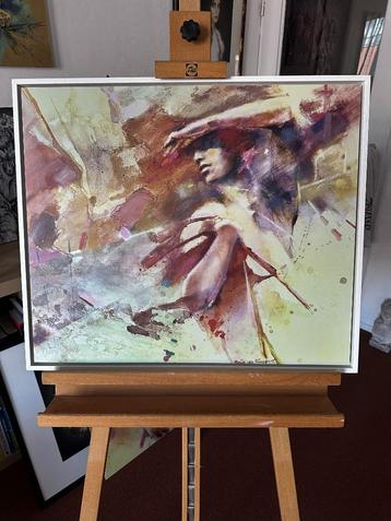 ‘De doorzetter’, Giclée kunst van Marion van Nieuwpoort beschikbaar voor biedingen