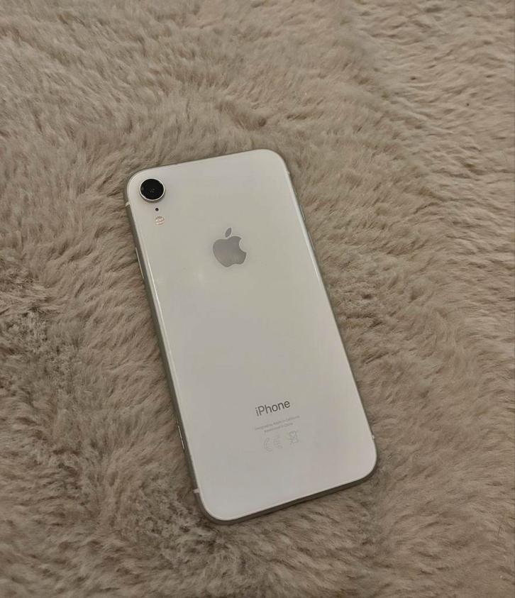 Apple iPhone XR - 128GB, Wit, Telecommunicatie, Mobiele telefoons | Apple iPhone, Gebruikt, 128 GB, Zonder abonnement, Zonder simlock