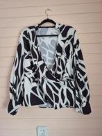 Lange mouwen blouse, Kleding | Dames, Blouses en Tunieken, Zwart, Maat 42/44 (L), Ophalen of Verzenden, Zo goed als nieuw