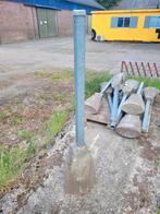 19 x gegalvaniseerd paalvoet beton., Ophalen, Gebruikt, IJzer