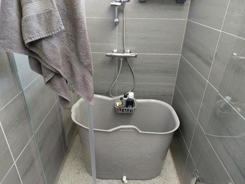 Zitbad grijs, Huis en Inrichting, Badkamer | Badkamermeubels, Zo goed als nieuw, Overige typen, Minder dan 100 cm, 50 tot 100 cm