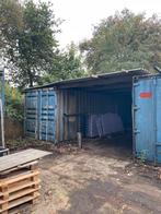 2x 40ft Container met Afdak - Waterdicht & Stellingen, Ophalen