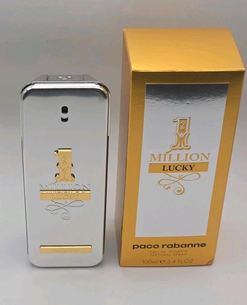 Paco Rabanne (1) One Million Lucky EDT 100ML Discontinued, Sieraden, Tassen en Uiterlijk, Uiterlijk | Parfum, Nieuw, Ophalen of Verzenden