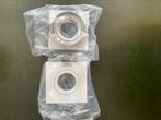 6x inbouwspot wit Lumidora 71402, Strak, Metaal of Aluminium, Ophalen of Verzenden, Plafondspot of Wandspot