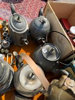 Tin oude koffie potten en dergelijke, Ophalen of Verzenden
