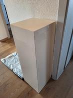 Hoogglans witte pilaar 39 x 39 x100 cm, Ophalen