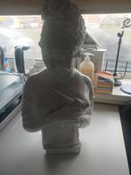 Antieke Buste van Vrouw, Antiek en Kunst, Kunst | Beelden en Houtsnijwerken, Ophalen of Verzenden