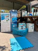 Complete zwembad set met trap, pomp, ondervloer en chloor, Tuin en Terras, Ophalen, Zo goed als nieuw