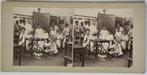 Stereofoto Verjaardagsfeest Nederlands-Indië 1910/20's, Gebruikt, Verzenden, Foto, Voor 1940