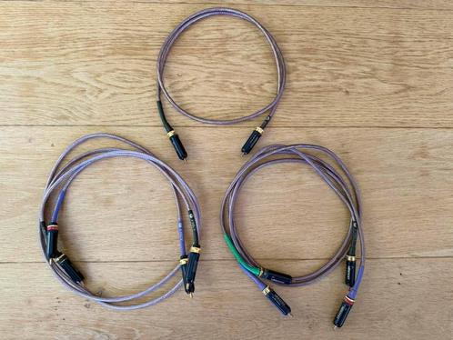 Nordost Frey RCA 1,0 meter (5 stuks voor multichannel), Audio, Tv en Foto, Audiokabels en Televisiekabels, Gebruikt, Interlink-kabel