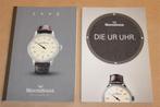 2 catalogi - MeisterSinger horloges, Ophalen of Verzenden, Zo goed als nieuw