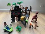 Playmobil Basiskamp explorers met T-Rex, Kinderen en Baby's, Speelgoed | Playmobil, Ophalen, Zo goed als nieuw