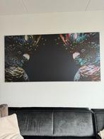 Alu dibond schilderij wand deco 2x1 meter kaketoe, Antiek en Kunst, Kunst | Schilderijen | Abstract, Ophalen of Verzenden