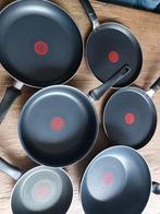 Tefal Pannenset - 6 Delig (ZGA) nieuw?!, Ophalen of Verzenden, Zo goed als nieuw, Aluminium, Pannenset