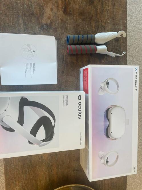 VR Bril - Oculus Meta Quest 2 - 128 GB, Spelcomputers en Games, Virtual Reality, Zo goed als nieuw, Overige platformen, Ophalen of Verzenden
