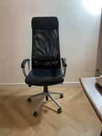 Zwarte Ikea bureaustoel, Ophalen, Gebruikt, Zwart, Bureaustoel