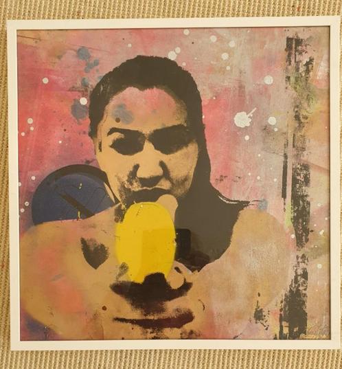 Artwork Chris Catme - Pop Art - mixed media, Antiek en Kunst, Kunst | Designobjecten, Ophalen