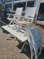 Hardhout tuinset, Tuin en Terras, Ophalen, Zo goed als nieuw, Hardhout