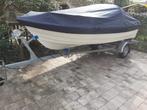 Topcraft 430 sport + trailer, Watersport en Boten, Vis- en Consoleboten, Ophalen, 10 tot 30 pk, Zo goed als nieuw, 3 tot 6 meter