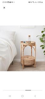 Nieuw nachtkastje handgemaakt rotan, Huis en Inrichting, Slaapkamer | Nachtkastjes, Minder dan 45 cm, Nieuw, Ophalen of Verzenden