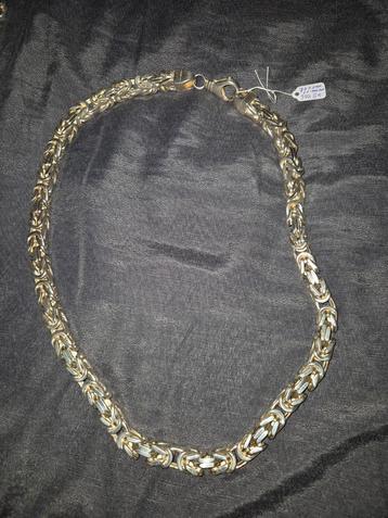 Koningsketting koningsschakel ketting zilver 925 70 cm 11 mm beschikbaar voor biedingen