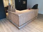 Toonbank L-model, balie van steigerhout in elke maat en vorm, Huis en Inrichting, Kasten | Overige, Ophalen, Nieuw