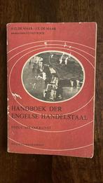 Boek: Handboek de Engelse handelstaal, Gelezen, De Maar, Ophalen of Verzenden
