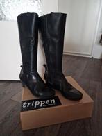 Trippen Cliff Black maat 40 hoge zwarte laarzen, Kleding | Dames, Hoge laarzen, Zwart, Ophalen of Verzenden, Zo goed als nieuw