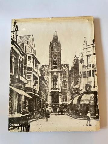 Oude afbeelding / foto 1932. Stadhuis eindhoven / markt. beschikbaar voor biedingen