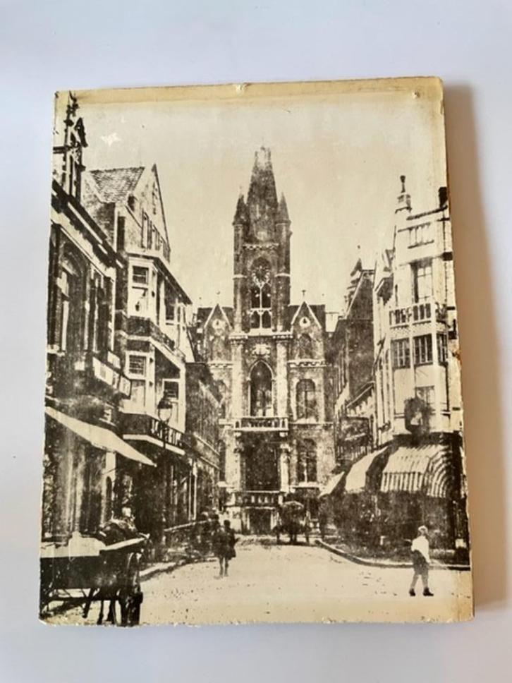 Oude afbeelding / foto 1932. Stadhuis eindhoven / markt., Antiek en Kunst, Kunst | Tekeningen en Foto's, Ophalen