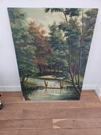 Klassiek schilderij zonder lijst, Antiek en Kunst, Ophalen