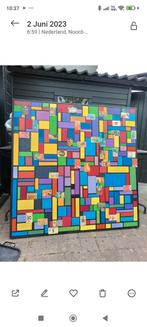 Olieverf op linnen, Verzamelen, Automaten | Gokkasten en Fruitautomaten, Ophalen, Zo goed als nieuw