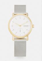 Skagen dames horloge zgan in doos, Overige merken, Staal, Ophalen of Verzenden, Staal