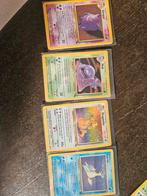 Oude pokémon kaarten Fossil Set, Ophalen of Verzenden, Gebruikt, Meerdere kaarten, Foil
