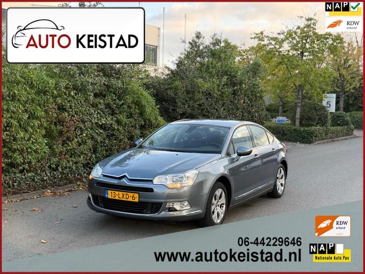 Citroen C5 1.6 THP 156PK 6-BAK NAVIGATIE/MEMORY! VELE OPTIES, Auto's, Citroën, Bedrijf, Te koop, C5, ABS, Airbags, Airconditioning