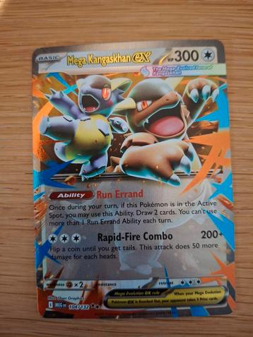 Mega Kangaskhan EX 104 - Mega Evolution Pokémonkaart beschikbaar voor biedingen