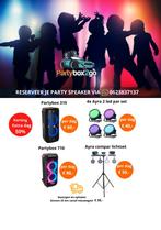 Te Huur JBL PartyBox 710 | JBL Partybox 310 | Lichtset, Audio, Tv en Foto, Luidsprekers, Ophalen of Verzenden, Zo goed als nieuw