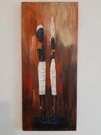Schilderij 2 Afrikaanse vrouwen, Ophalen of Verzenden