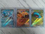 Charizard, Blastoise, Venusaur 151, Hobby en Vrije tijd, Ophalen of Verzenden, Zo goed als nieuw, Meerdere kaarten, Foil