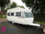 Hobby On Tour 460 HL Enkele Bedden+Mover+Luifel, Hobby, Bedrijf, Tot en met 4, 1000 - 1250 kg