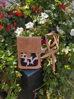 Tas Cow (advr 30), Sieraden, Tassen en Uiterlijk, Tassen | Damestassen, Ophalen of Verzenden, Nieuw, Bruin, Schoudertasje