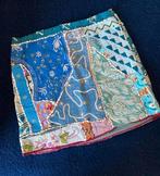 Patchwork rokje van Uttam London, Maat 38/40 (M), Blauw, Ophalen of Verzenden, Gedragen