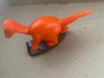 oranje dinosaurus uit ferrero surprise eieren zonder bpz, Verzamelen, Verrassingseieren, Ophalen of Verzenden, Zo goed als nieuw