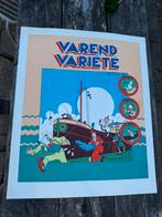 Joost Swarte zeefdruk Varend Variété (zeldzaam), Antiek en Kunst, Kunst | Litho's en Zeefdrukken, Ophalen