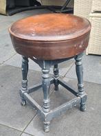 Vintage Andy Thornton  Kruk met Lederen Zitting, Ophalen of Verzenden