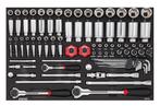 SONIC doppenset 1/4"+ 3/8" + 1/2" metrisch 93-delig SFS, ., Nieuw, Ophalen of Verzenden, .