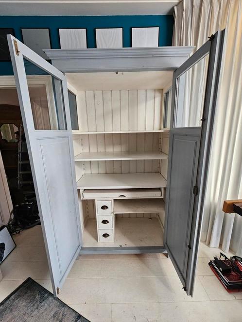 Vitrine/computerkast van het Kabinet uit Bunnink, Antiek en Kunst, Antiek | Meubels | Kasten, Ophalen