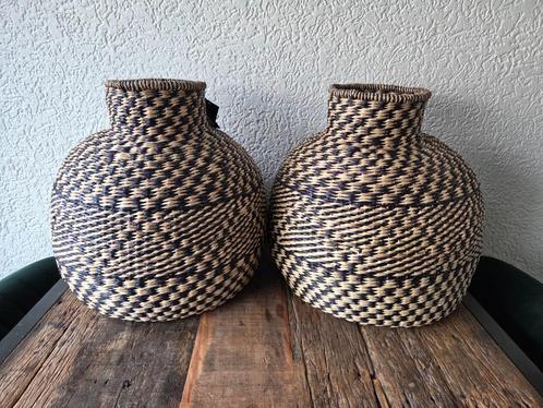 XXL Zeegras Manden van Colmore 1=59,95 2=100€, Huis en Inrichting, Woonaccessoires | Schalen en Manden, Nieuw, Mand, Rond, Overige materialen