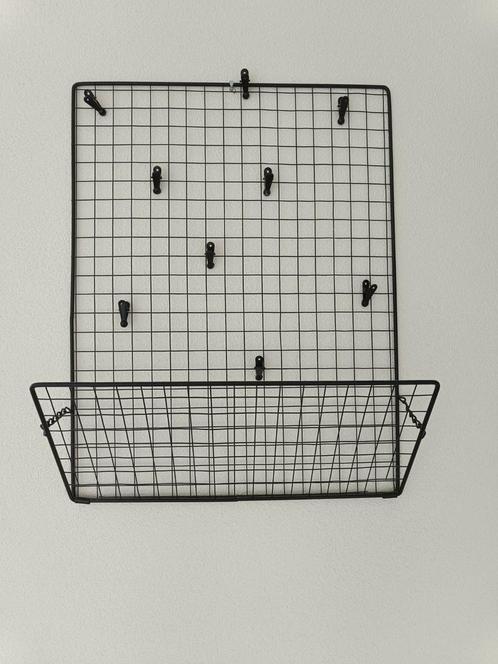 Wanddecoratie ophangsysteem zwart, Huis en Inrichting, Woonaccessoires | Wandplanken en Boekenplanken, Zo goed als nieuw, Ophalen of Verzenden